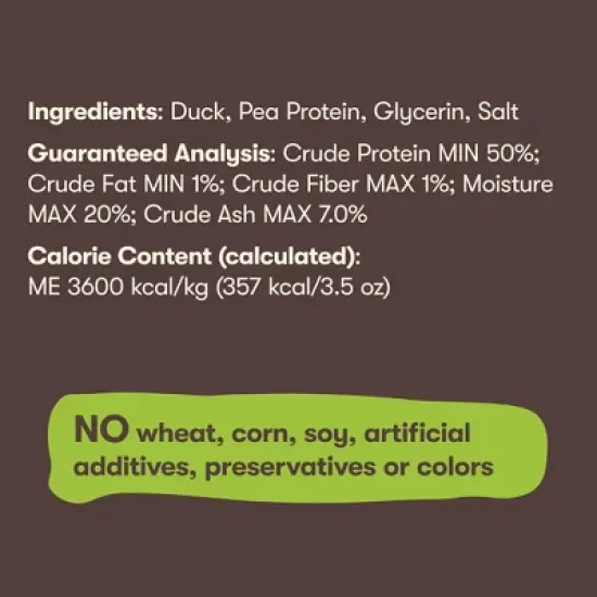 Pet 'n Shape Duck Breast Fillets Dog Treats, 16 oz. Chews in Resealable Bag image {4}