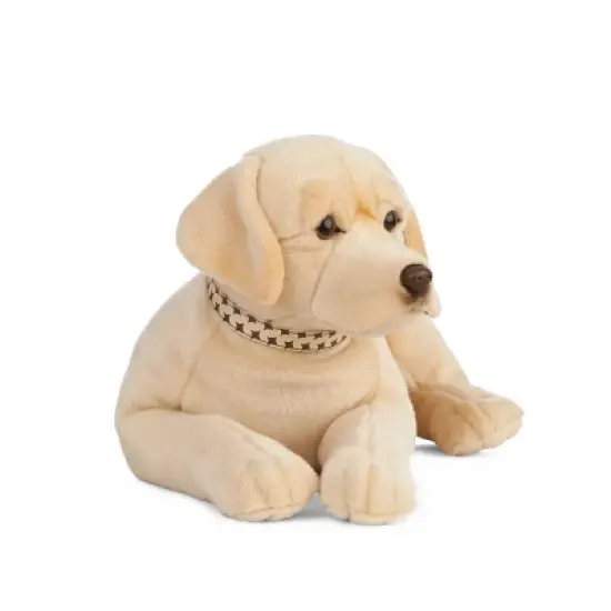 Living Nature Giant Golden Lab Plush Toy image {1}