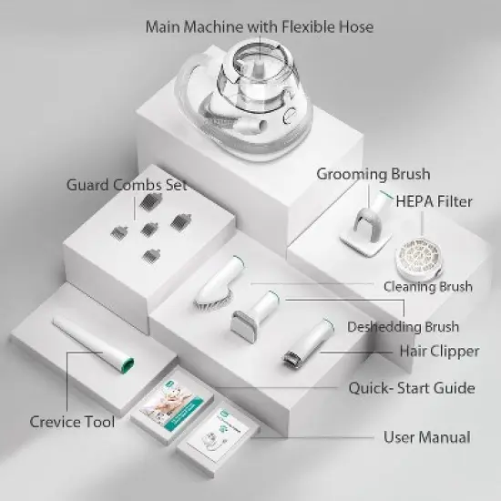 INSE P20 Pet Grooming Kit image {5}