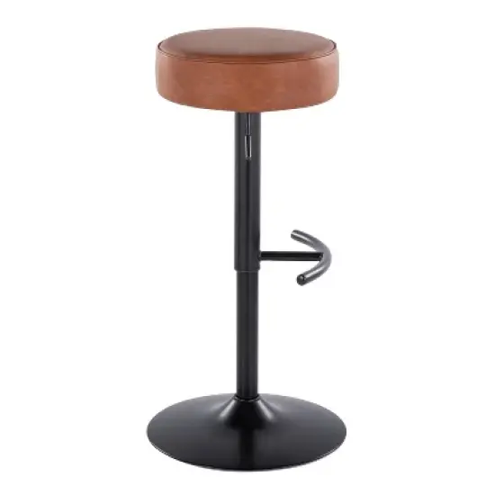 Set of 2 Dot Adjustable Barstools - LumiSource image {2}
