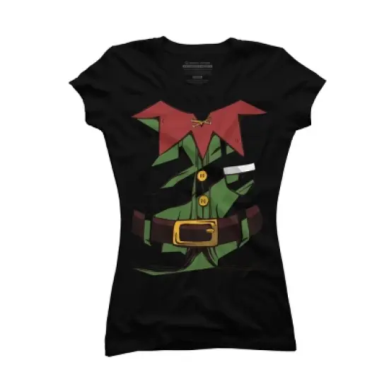Junior's Design By Humans Papa Elf Christmas Shirt Papa Elf Shirt for Men Papa Elf By rasok T-Shirt image {3}