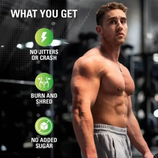 EHPlabs OxyShred Non Stimulant Pre Workout Powder & Fat Burner - Caffeine & Sugar Free Preworkout Energy Powder - Mojito, 60 Servings image {4}