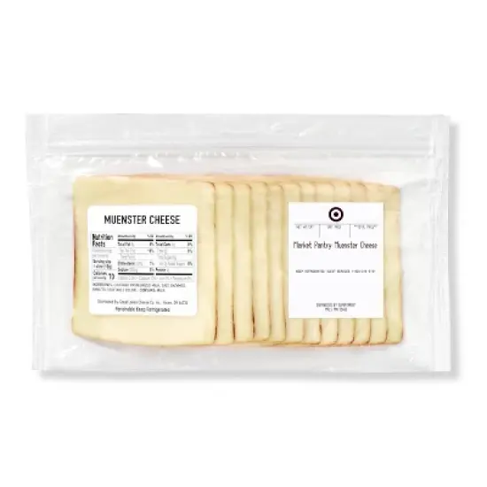 Muenster Cheese - price per lb - 0.4-0.7lbs - Market Pantry&trade; image {3}