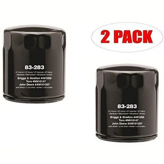 Oregon 83-283 (2 Pack) Oil Filter Replaces AM101207 491506 image {2}