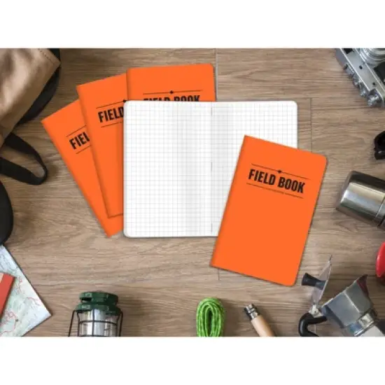 Elan Publishing Company Mini Field Book Set - Graph Text / Orange Cover image {3}