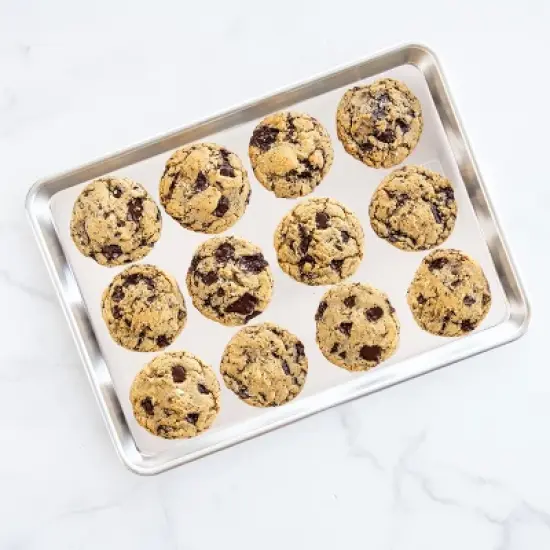 Nordic Ware Naturals&reg; 2 Piece Half Sheet & Quarter Sheet Pan Set image {2}