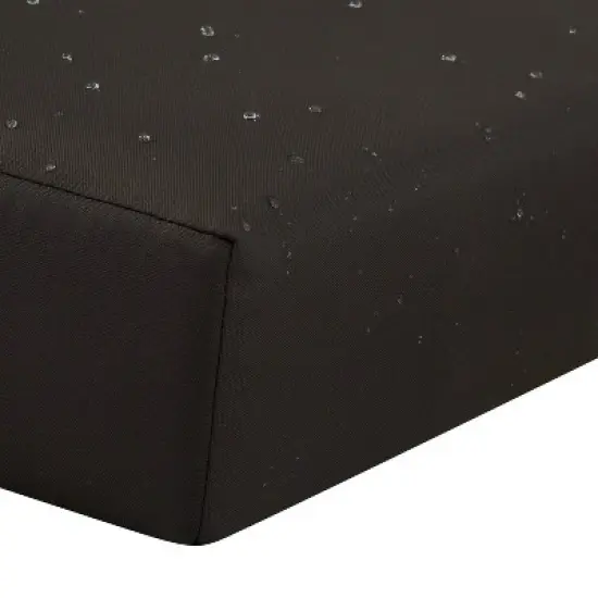21" x 19" x 3" Ravenna Water-Resistant Patio Seat Cushion Espresso - Classic Accessories image {7}