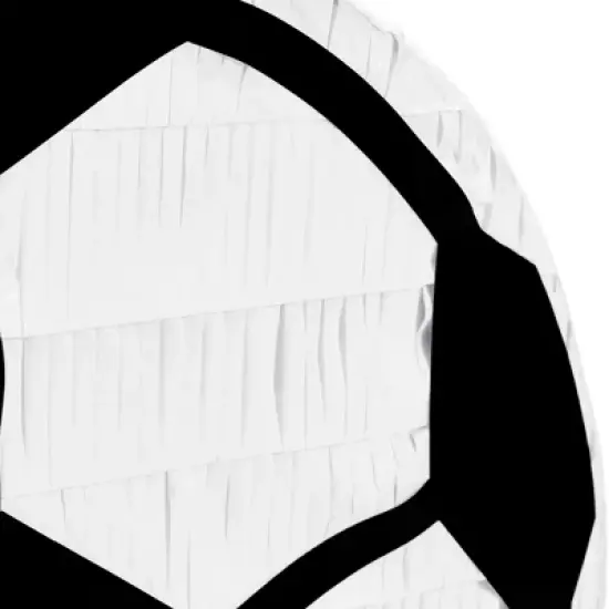 Blue Panda Soccer Ball Pinata for Sports Themed Birthday Party Decorations, Small, 12.6 x 3.0 x 12.6 In image {5}