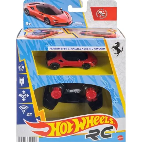 Hot Wheels 1:64 Ferrari SF90 Stradale Assetto Fiorano Battery Powered Remote Control Car image {11}