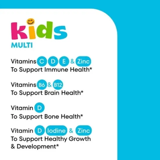 One A Day Kids' Multivitamin Gummies with Vitamin C, Immune Support - Assorted Fruit Flavors - 60ct image {3}