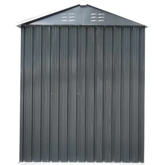 5x3 FT Outdoor Metal Storage Shed,Waterproof Garden Sheds with Lockable Door,Outdoor Storage Tool Shed for Yard,Garden,Patio,Lawn image {4}