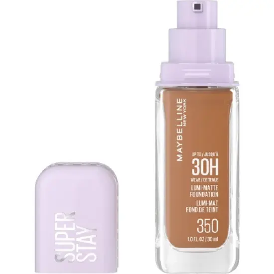 Maybelline Super Stay Up to 30HR Wear Lumi-Matte Liquid Foundation - 1 fl oz image {25}