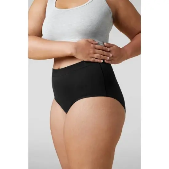 Thinx for All Women's Moderate Absorbency High-Waist Brief Period Underwear image {2}