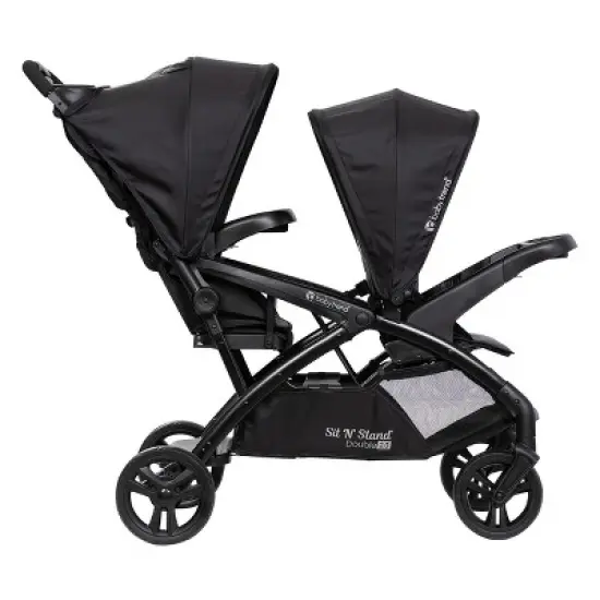 Baby Trend Sit N' Stand Double 2.0 Stroller - Madrid Black image {2}