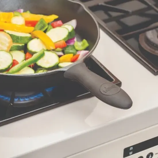 Silicone Hot Handle Holders - Red & Black (Pack of 2) image {2}