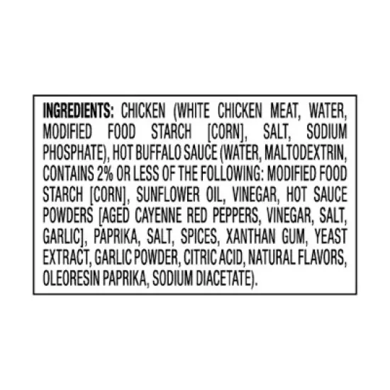 StarKist Chicken Creations BOLD Buffalo Style Chicken - 2.6oz image {3}