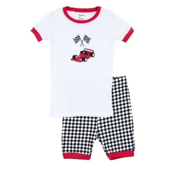 Leveret Kids Two Piece Cotton Short Pajamas image {11}