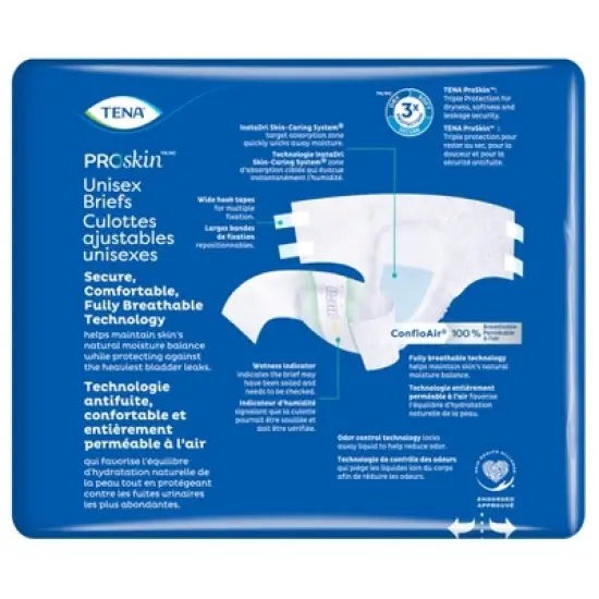 Tena Super Large Incontinence Briefs - 56ct/4pk image {3}