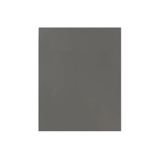 JAM Paper Glossy 2-Pocket Presentation Folder Gray 100/Carton 31225352D image {4}