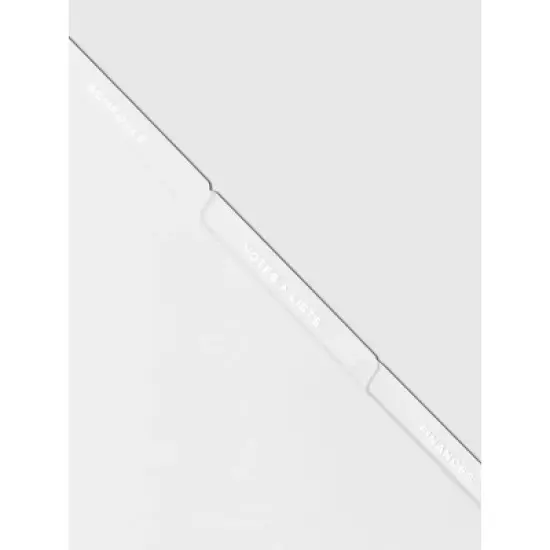 The Essentials Side Tab Planner Dividers | Low Profile | Matte | Cloth & Paper image {2}