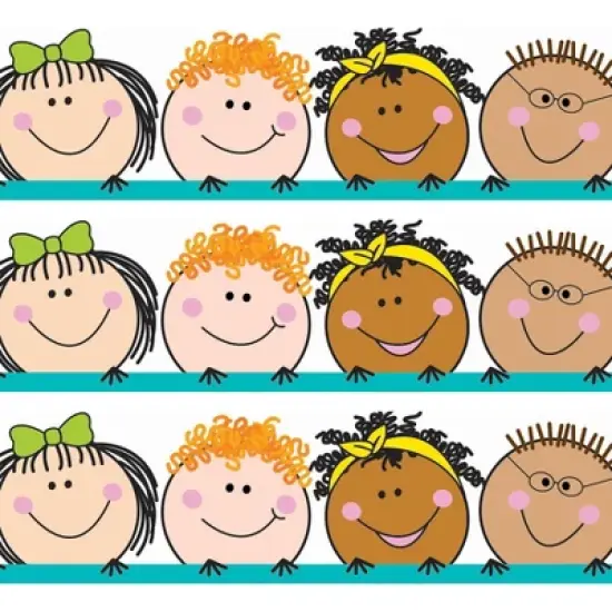 Creative Teaching Press&reg; Stick Kids EZ Border&trade;, 48 Feet Per Pack, 3 Packs image {3}