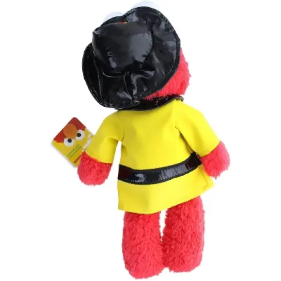 Gund Sesame Street 9.5 Inch Fireman Elmo Collectible Plush image {2}