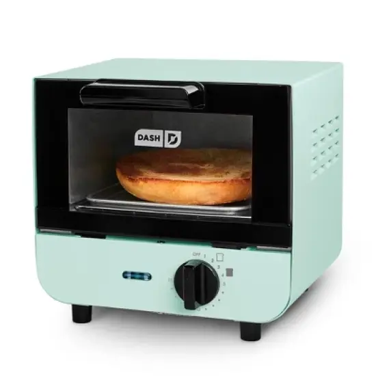 Dash Mini Toaster Oven Aqua image {1}
