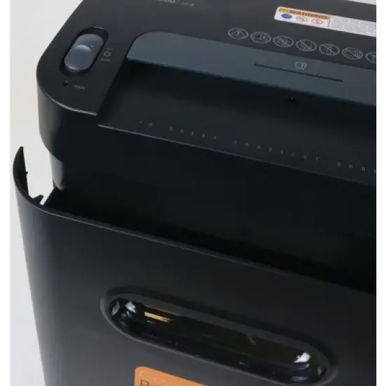 Royal&reg; CX100x 10-Sheet Crosscut Shredder with Basket in Black image {7}