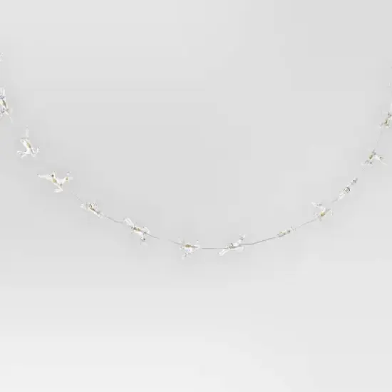 20ct LED Battery Operated Deer Christmas Novelty String Lights Warm White Clear Wire - Wondershop&trade; image {2}