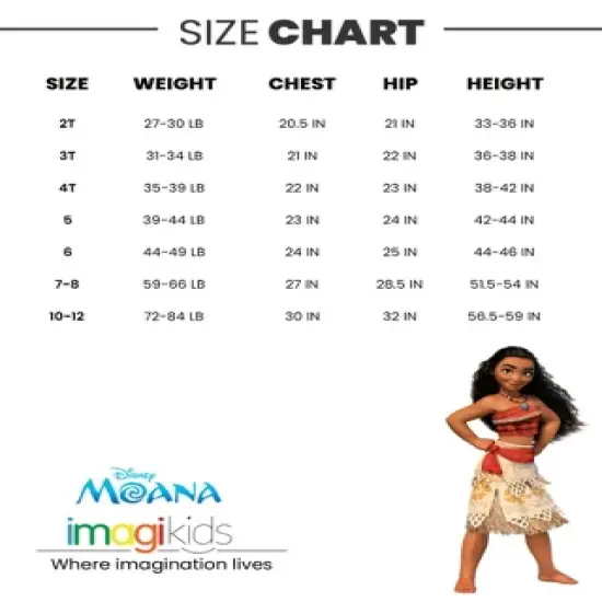 Disney Moana Girls Tankini Top and Skirt Toddler  image {6}