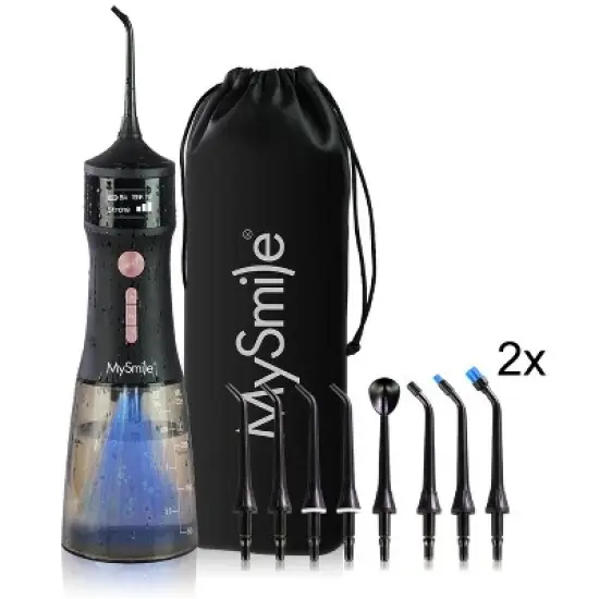 LP221 Cordless Water Flosser with Refill Jet Tips Bundle image {7}