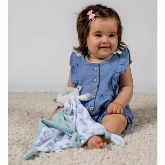 Mary Meyer Little Knottie Lamb Blanket  & Melody Musical Lamb Wind-Up image {3}