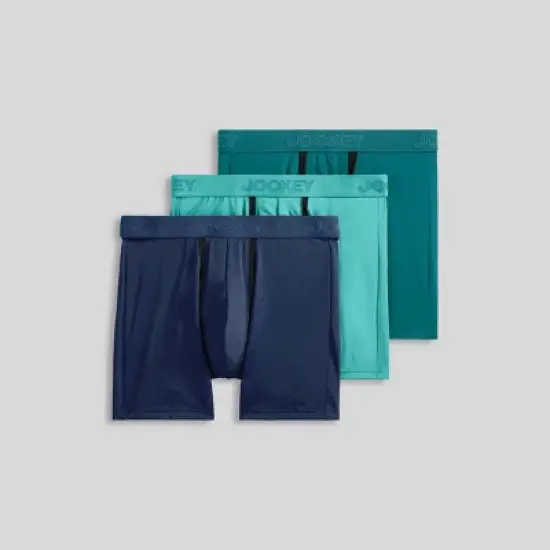 Jockey Generation&trade; Men's No Chafe Underwear 3pk - Blue image {2}