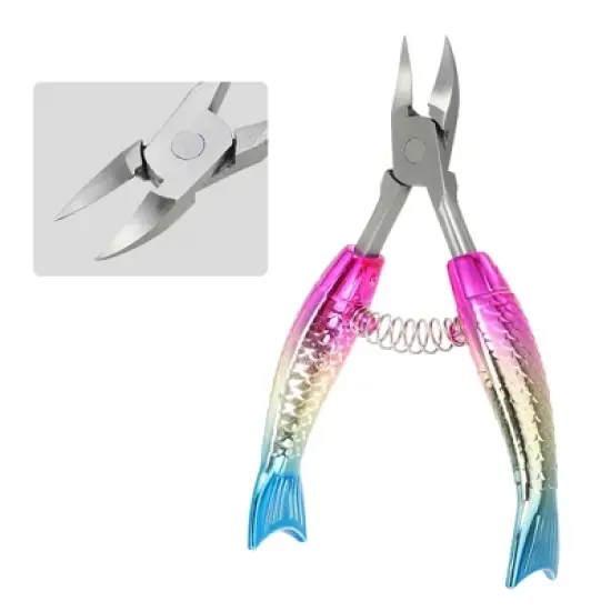 Unique Bargains Adult Toenail Clippers for Thick Nails Stainless Steel Nail Clippers Nail Clippers image {2}