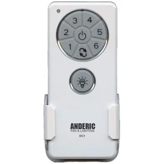 Anderic DC1 Replacement Ceiling Fan Remote Control for Hampton Bay, Monte Carlo, and others image {2}