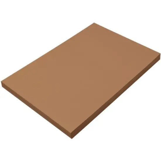 Prang Medium Weight Construction Paper, 12 x 18 Inches, Brown, 100 Sheets image {2}
