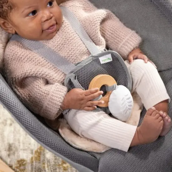 Ingenuity Every Season Rocking Baby Swing Seat - Wesley - Beige image {12}