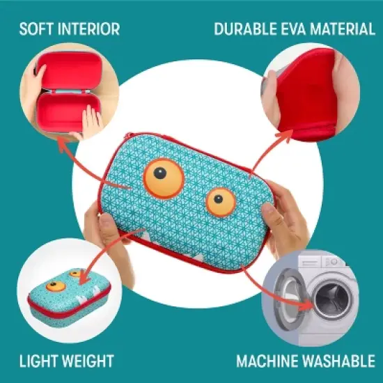 ZIPIT Beast Pencil Case, Pencil Box for Kids image {2}