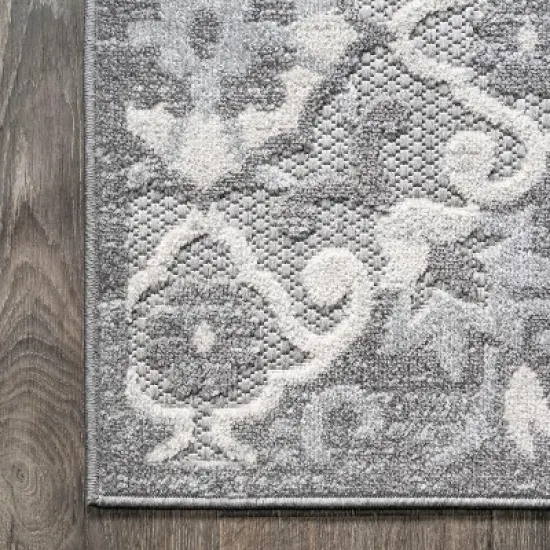 Gordes Paisley High-Low Indoor/Outdoor Area Rug - JONATHAN Y  image {8}