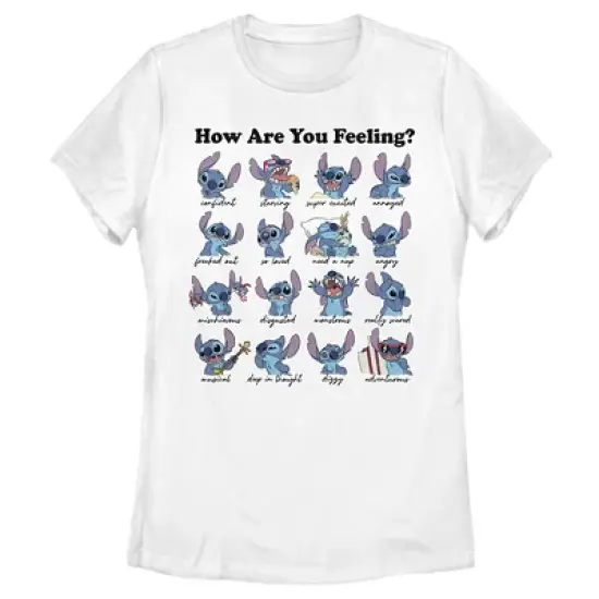 Women's Lilo & Stitch How Are You Feeling T-Shirt image {3}