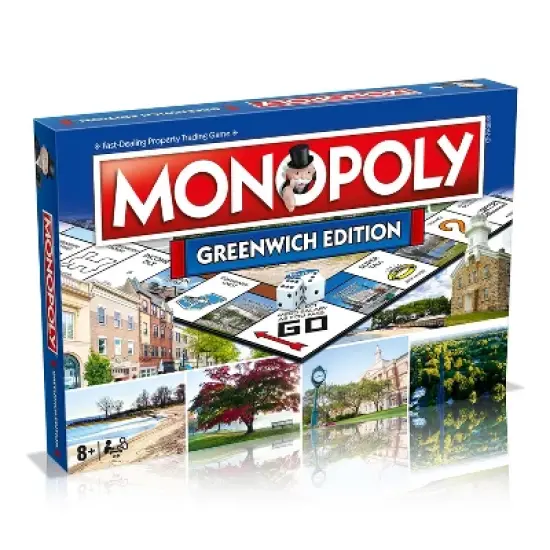 Top Trumps Monopoly Greenwich Edition Family Board Game | 2-6 Players image {1}