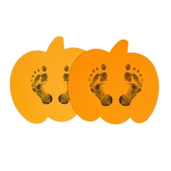 Pearhead Halloween Pumpkin Clean-Touch Ink Pad Kit for Babies - 3pc image {1}