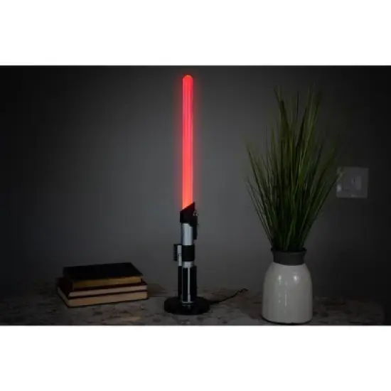 Ukonic Star Wars Darth Vader Lightsaber LED Lamp | 24-Inch Desk Lamp image {5}