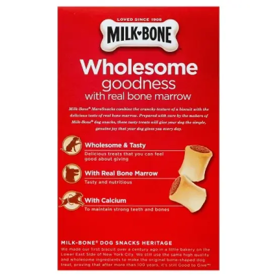 Milk-Bone Maro Snacks with Real Bone Marrow Dog Treats image {5}