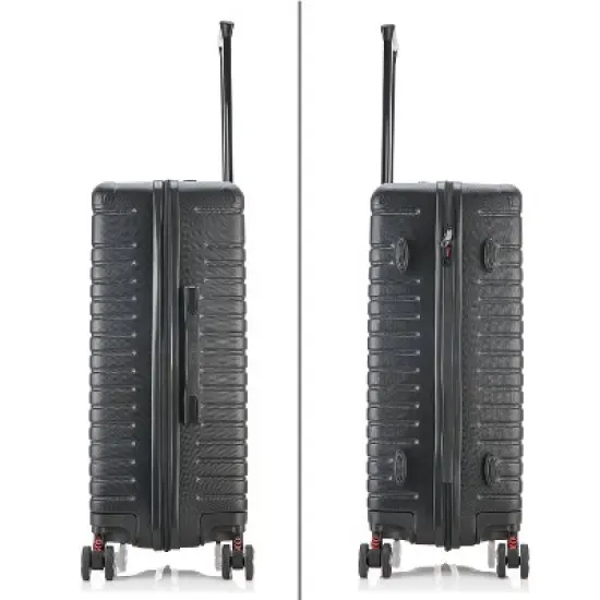InUSA Deep Lightweight Hardside Medium Checked Spinner Suitcase image {2}