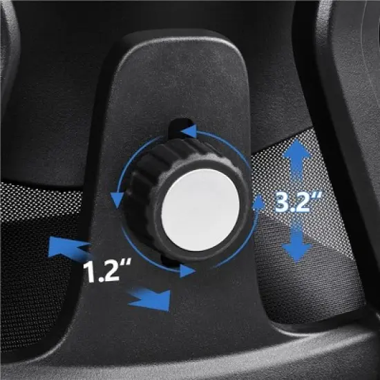 Yaheetech High Back Mesh Office Desk Chair with Multi-adjustable Headrest image {9}