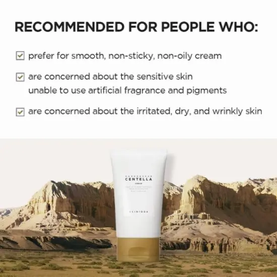 SKIN1004 Madagascar Centella Cream Korean Skincare for Immediate Calming and Moisturizing Sensitive Skin - 30ml image {6}