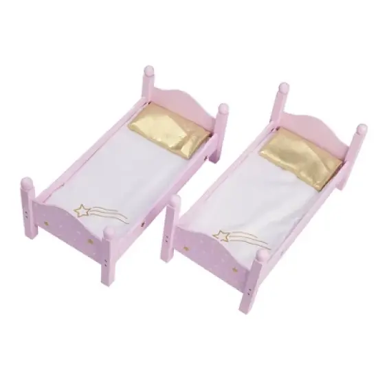 Olivia's Little World - Twinkle Stars Princess 18" Doll Double Bunk Bed image {4}