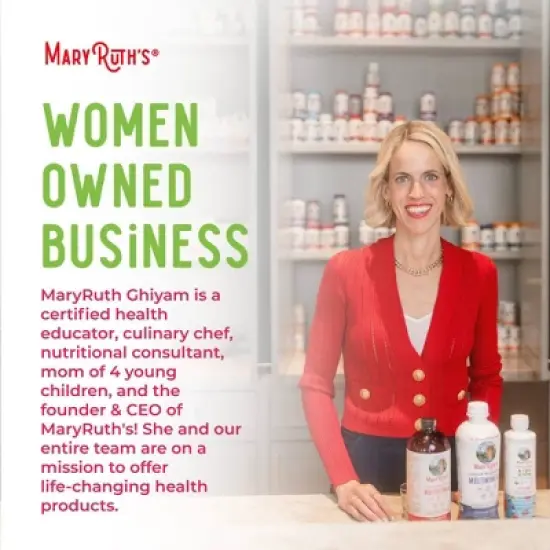 MaryRuth's Kids' Morning Vegan Multivitamin Liquid - 15.2oz image {11}