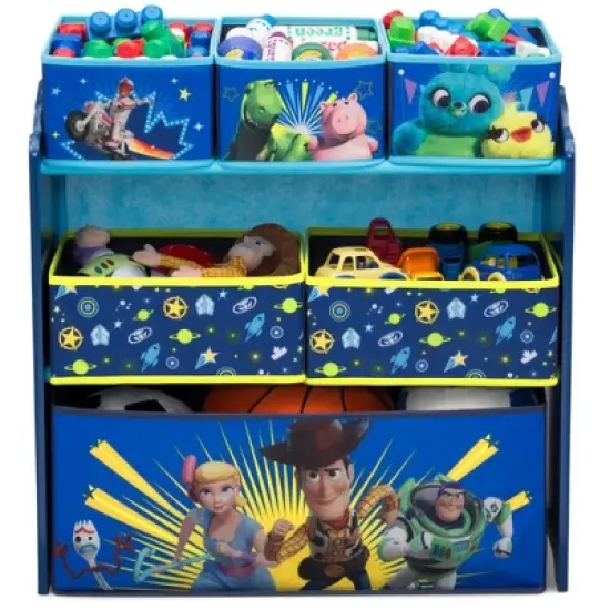 Disney Pixar Toy Story 4 Design and Store 6 Bin Toy Organizer - Delta Children image {6}